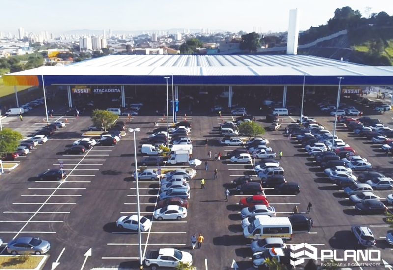 Assaí Aricanduva - Projeto Plano Engenharia fachada