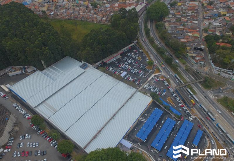 Assaí Cidade Dutra - Vista aérea - Projeto Plano Engenharia