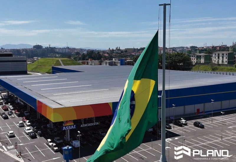 Assaí Cidade Tiradentes - Fachada - Projeto Plano Engenharia