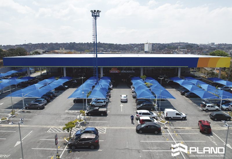 Assaí Guaianases (Estação)- Estacionamento - Projeto Plano Engenharia