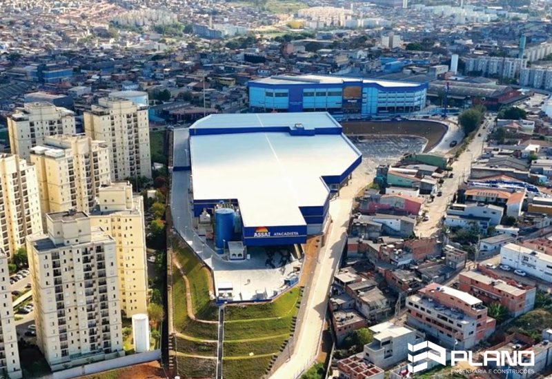 Assaí Guarulhos (Pimentas)- Estrutura metálica - Projeto Plano Engenharia