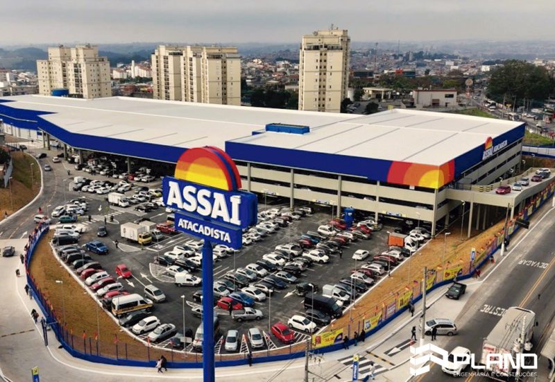Assaí Guarulhos (Pimentas)- Vista aérea - Projeto Plano Engenharia