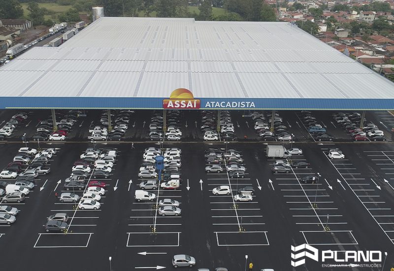 Assaí Indaiatuba - Fachada - Projeto Plano Engenharia