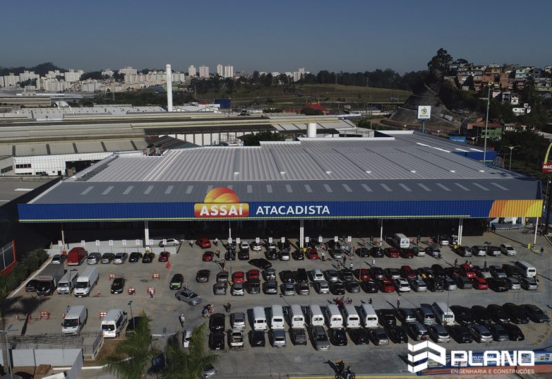 Assaí Mauá - Fachada - Projeto Plano Engenharia