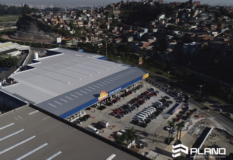 Assaí Mauá - área total - Projeto Plano Engenharia
