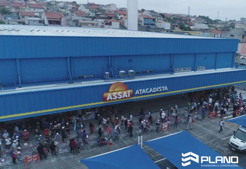 Assaí Mogi das Cruzes (Braz Cubas) - Fachada - Projeto Plano Engenharia