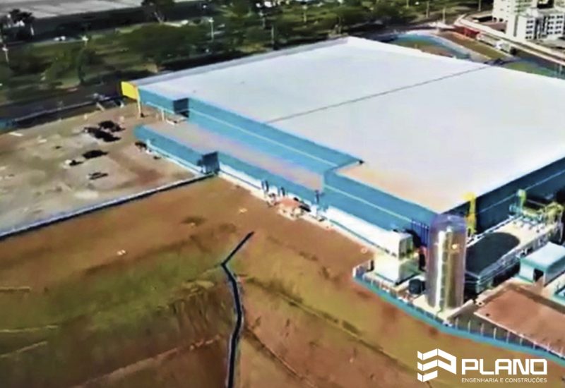 Assaí Ribeirão Preto (Castelo Branco) Vista aérea - Plano Engenharia e Construção