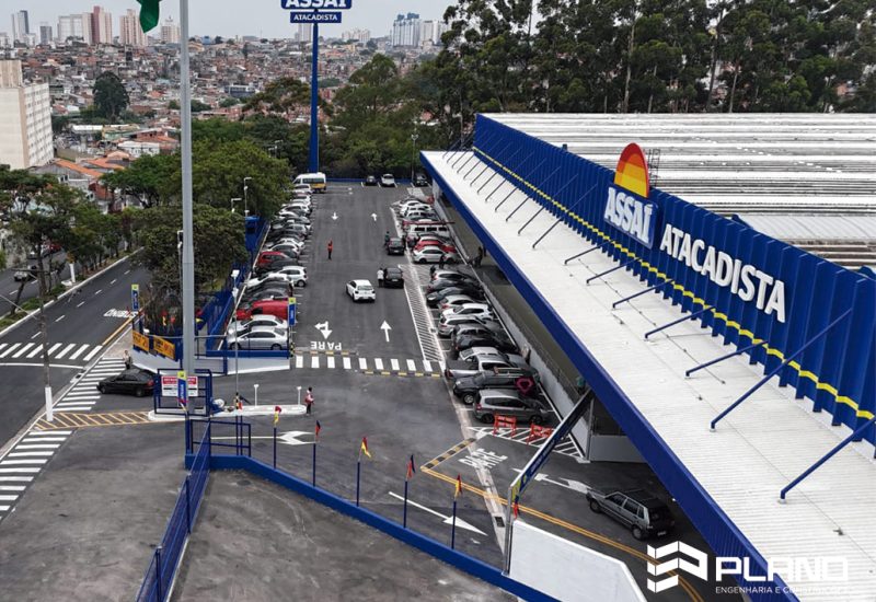 Assaí Santo André (Utinga) - Plano Engenharia e Construção