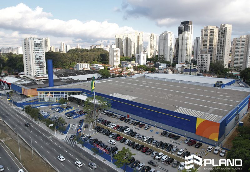 Assaí Tatuapé - Fachada - Plano Engenharia